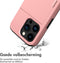 imoshion Hoesje Geschikt voor iPhone 15 Pro Hoesje - Ruimte voor 2 pasjes - imoshion Backcover met pasjeshouder - Rosé Goud