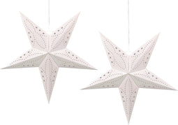 Beliani MOTTI - Decofiguur - Wit - Papier