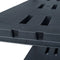 vidaXL - Opbergrek - 220 - kg - 90x40x138 - cm - kunststof - zwart