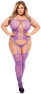 Dames jumpsuit Baci Lingerie Bodystocking (Queen)