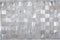YAZIR - Patchwork vloerkleed - Zilver - 140 x 200 cm - Koeienhuid leer