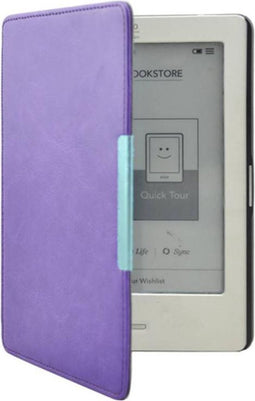 Lunso - Geschikt voor Kobo Touch 1 (6 inch) - flip hoesje - Paars