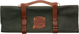 Xapron - Bovine Messentas met 10 Zakken Leer - Leer - Groen