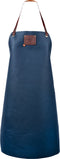 Xapron - Bovine Schort Dames Leer - Leer - Blauw -