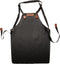 Xapron - Bovine Schort Kinderen Leer - Leer - Zwart -