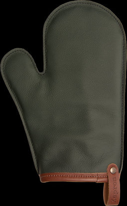 Xapron Leren Ovenwant Bovine Donker Groen