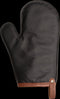 Xapron Leren Ovenwant Bovine Zwart