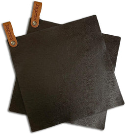 Xapron Leren Pannenlappen Bovine kleur Bruin