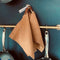 Xapron Leren Pannenlappen Bovine kleur Bruin