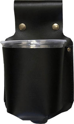 Xapron leren water holder - kleur Black (zwart)