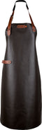 Xapron Luxe leren Schort Bovine - Choco