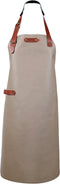 Xapron Luxe leren Schort Bovine - Safari - Medium