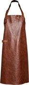 Xapron - New York Schort met Nekband Large Leer - Leer - Bruin
