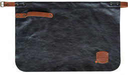 Xapron - New York Sloof met Tailleband Leer - Leer - Zwart -