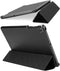 Selencia Tablet Hoes Geschikt voor Samsung Galaxy Tab A 10.1 (2019) - Selencia Kesia Slang Trifold Bookcase - Zwart