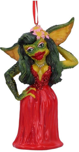 Nemesis Now - Gremlins Greta - Kerstbal met bloemen in haar haar - Meerkleurig