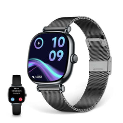 KSIX Iria - Smartwatch - 1,7" AMOLED - IP68 - Zwart