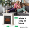 Xaralyn Calgary elektrische open haard - 1800 Watt verwarming