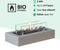 Xaralyn Cuneo bio-ethanol tafelhaard - Binnen en buiten - Betonlook - 2KW verwarming