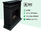 Xaralyn Elda BRI-MDB bio-ethanol open haard - Zwarte MDF haardombouw - 1,5 KW verwarming