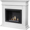 Xaralyn Elda BRI-MDW bio-ethanol open haard - Witte MDF haardombouw - 1,5 KW verwarming