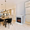 Xaralyn Elda ELU-MDW elektrische open haard - Witte MDF haardombouw - 1400 Watt verwarming - afstandsbediening