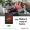 Xaralyn Elski elektrische inbouwhaard - sfeerhaard - 1300 Watt verwarming - plug en play - afstandsbediening