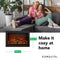 Xaralyn Flandria elektrische inbouwhaard - 1500 Watt verwarming - afstandsbediening