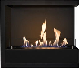 Xaralyn Inbouwunit L bio-ethanol hoekhaard - Veilig open vuur - 3 KW verwarming