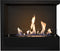 Xaralyn Inbouwunit L bio-ethanol hoekhaard - Veilig open vuur - 3 KW verwarming