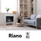 Xaralyn Riano - Bio-ethanol inbouwhaard - met keramische brander - incl. ophangstrip