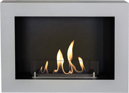 Xaralyn Serra bio-ethanol wandhaard - Grijs - sfeerhaard - 1,5 KW verwarming