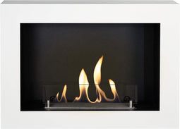 Xaralyn Serra bio-ethanol wandhaard - Wit - sfeerhaard - 1,5 KW verwarming