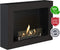 Xaralyn Serra bio-ethanol wandhaard - Zwart - Sfeerhaard - 1,5 KW verwarming