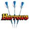 Harrows AURA STEELTIP - Steeltip dartpijl - 95% tungsten - Blauw (3 stuks)