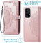 iMoshion Hoesje Geschikt voor Samsung Galaxy A72 Hoesje Met Pasjeshouder - iMoshion Mandala Bookcase - Rosé Goud