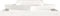 vidaXL - Plantenbak - 112x112x27 - cm - massief - grenenhout - wit