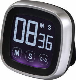 Xavax Keukentimer Touch Digitaal Zilver/zwart