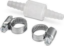 Xavax Terugslagklep, met 2 slangklemmen, voor max. Ø 10 mm