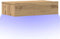 vidaXL - Nachtkastje - 60x35 - cm - bewerkt - hout - artisanaal - eikenkleur
