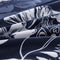 vidaXL Dekbedovertrekset bloemenontwerp 140x220/60x70 cm marineblauw