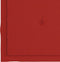 vidaXL - Tuinstoelkussens - 2 - st - 40x40x4 - cm - oxford - stof - rood