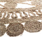 Jute Boho vloerkleed rond 120 cm