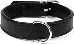 Dog collar Gloria Drymilled Black 45 cm (45 x 2 cm)