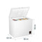 GORENJE FHC22A6W5 - Vrieskist 217 liter A - Geluidsniveau 38 dB - Wit