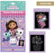 Gabby’s Dollhouse Kraskaarten & Kleurplaten Set – 14x21 cm – 14 Afbeeldingen + Kraspen – Creatief Plezier voor Kinderen