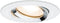 Paulmann Nova Plus - LED-inbouwlamp - Zwenkbaar 30° IP65 7W 460lm 2700K Wit mat Chroom