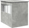 vidaXL - Hondenbench - 55 - x - 80 - x - 68 - cm - bewerkt - hout - betongrijs