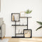 vidaXL - Kamerscherm - / - boekenkast - 92x29x112 - cm - bewerkt - hout - zwart