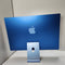Apple iMac (2024) - All-in-one - M4 8-core CPU 8-core GPU 16GB RAM 256GB SSD Qwertz DE Blauw